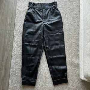 Madewell Faux Leather Pants